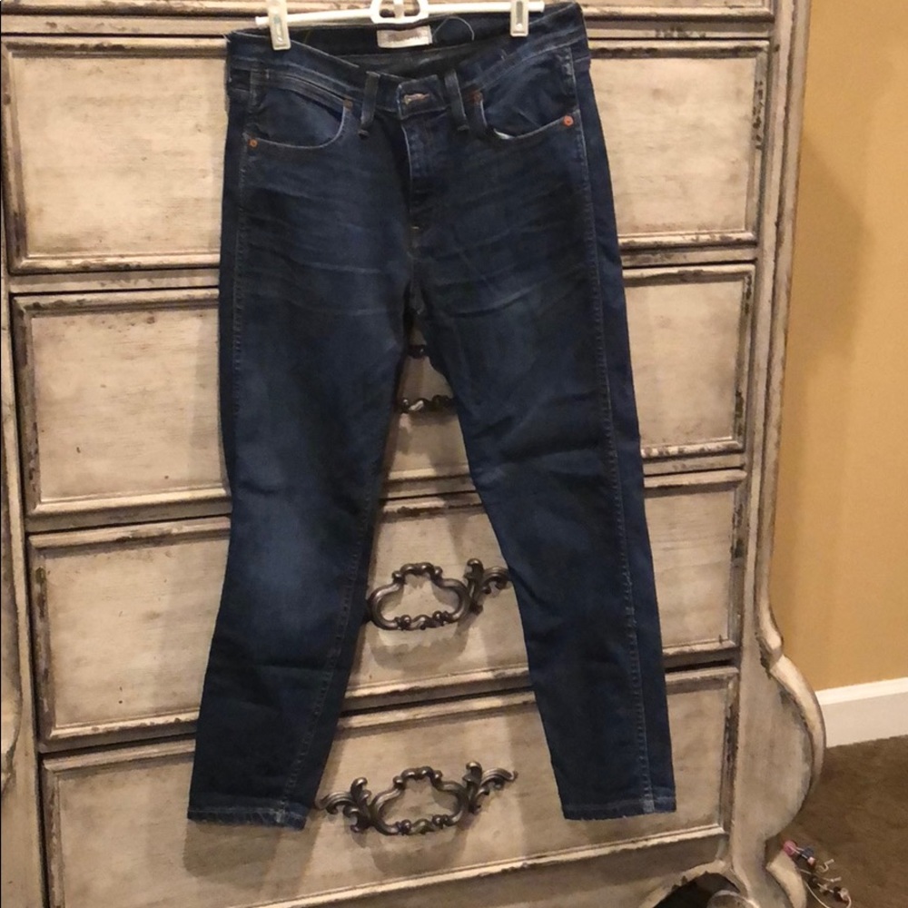 Madewell crop jeans